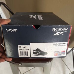 Reebok Harman Work Shoes in Black
